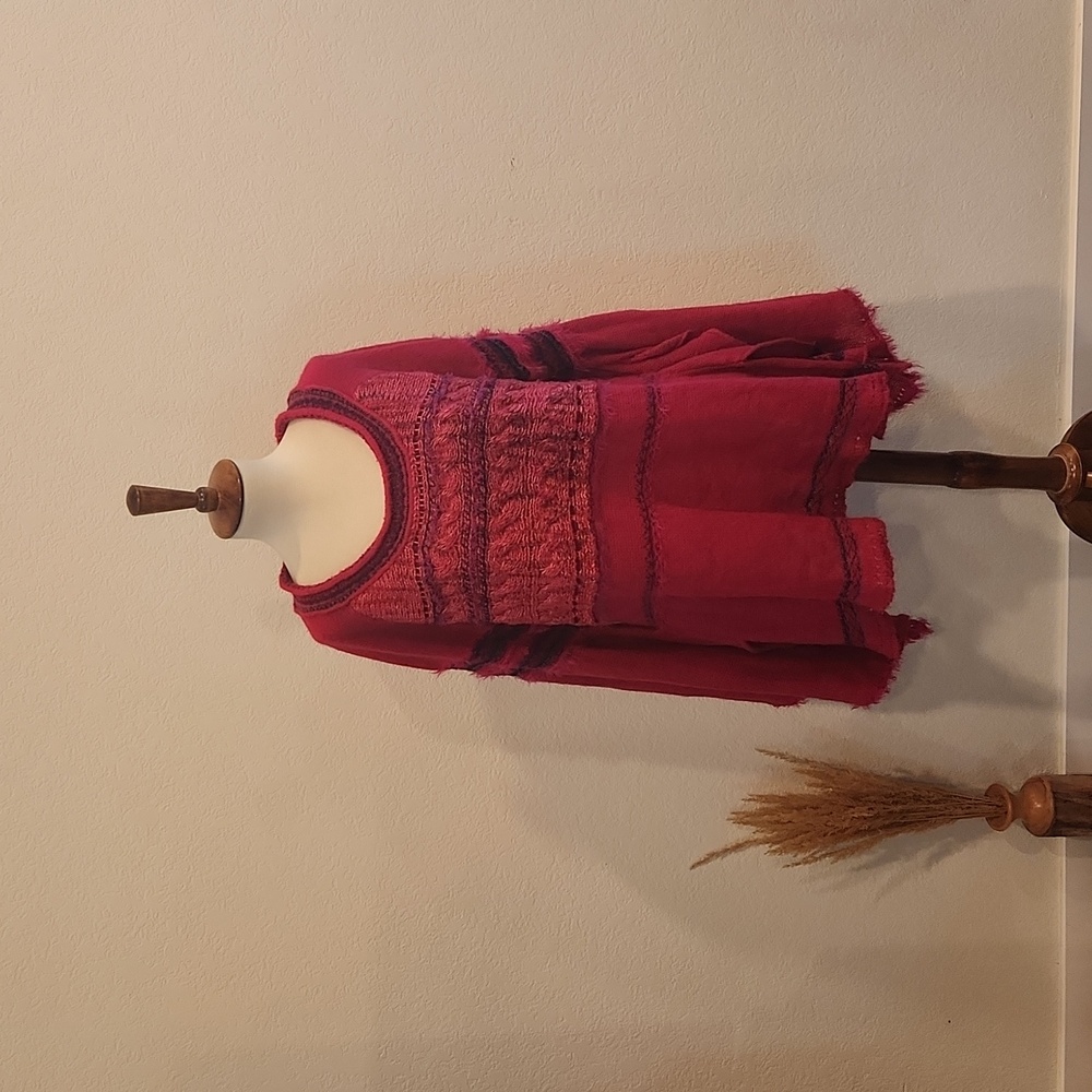 Free People Craft Time Bell Sleeve Sweater